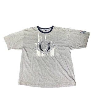 Phat Farm Baggy T-Shirt XL VTG Y2K Hip Hop Skater Baggy Streetwear Hip Hop Gray